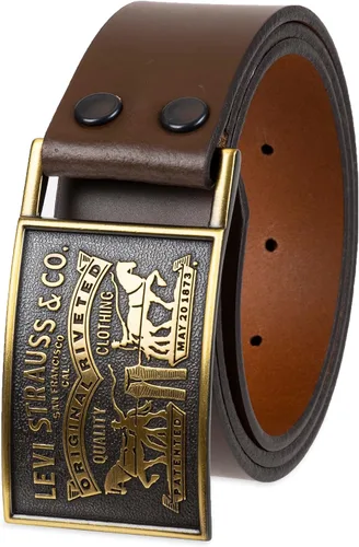 Miniatura 11 de Levi's Men's Everyday Jean Belt with Removable Plaque Buckle