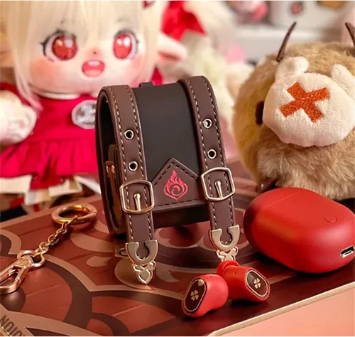 Miniatura 4 de Game Genshin Impact Official Klee - Funda protectora para auriculares Airpods Pro Redmi
