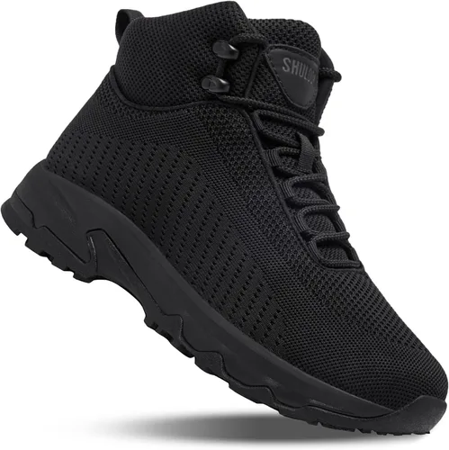 SHULOOK Botas de trabajo antideslizantes para hombre, antideslizantes, ligeras, para cocina, cocina, restaurante, servicio de alimentos, zapatos de