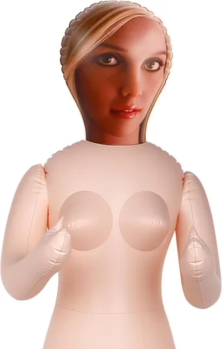 Miniatura 19 de Liliful Muñeca Hinchable de 59 Pulgadas, Figura de Tamaño Real Graciosa, Ideal para Regalo de Broma en Despedidas de Soltero, Accesorios