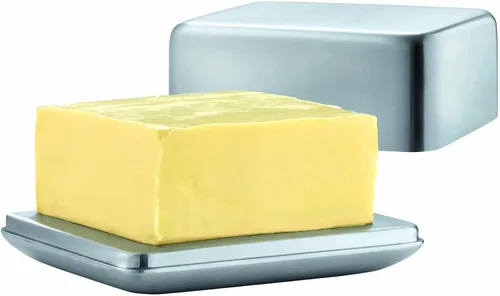 Miniatura 2 de Blomus Mantequillera básica de acero inoxidable, mediano