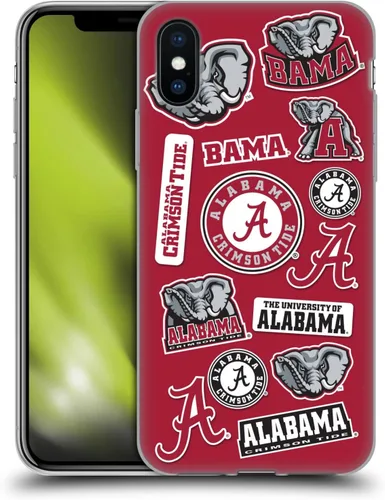 Miniatura 85 de Head Case Designs Funda de gel suave con licencia oficial de la Universidad de Alabama UA Collage compatible con Apple iPhone 13 Pro Max