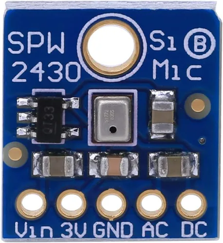 Miniatura 9 de Módulo de sensor de sonido, módulo de sensor de detección de sonido, micrófono MEMS de silicio Sensor de micrófono de sonido de alta sensibilidad