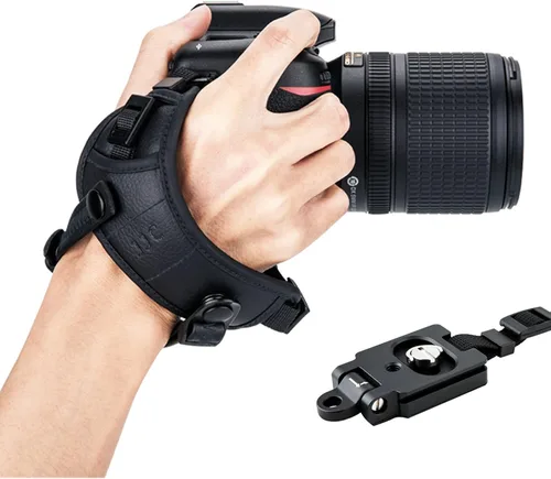 Miniatura 10 de JJC Correa de mano para cámara DSLP sin espejo para Canon EOS R8 R10 R7 5D Mark IV III 7D 6D R5 Mark II 4000D 2000D 90D 80D Rebel T8i T7 T7i ZR Azul