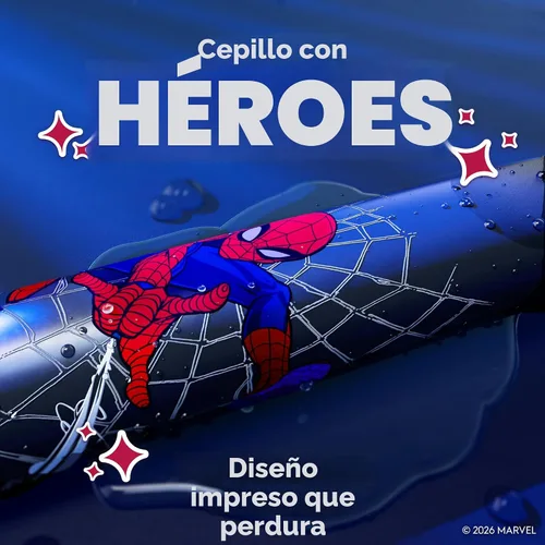 Miniatura 6 de Oral-B iO Kids Limitada Cepillo de dientes eléctrico recargable, Spiderman con 1 Cabezal de Cuidado Suave - Sensor Automático de Presión
