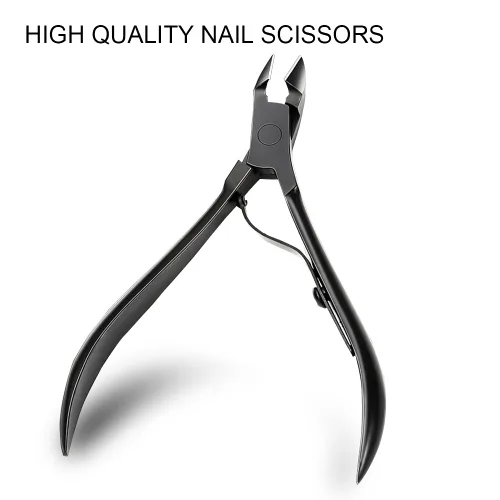 Miniatura 3 de ZIZZON Juego de manicura 18 en 1 profesional de pedicura con tijeras de uñas, kit de aseo con estuche de viaje de cuero (negro/rojo)