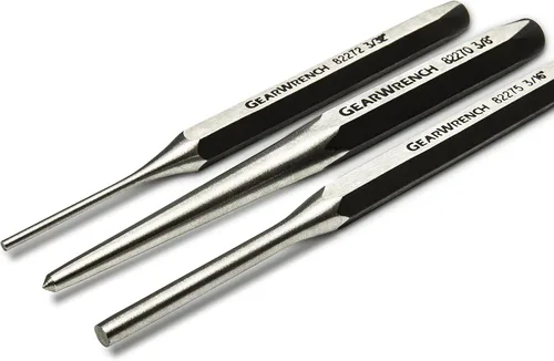 Miniatura 3 de GEARWRENCH Juego de punzón y cincel cromado de 12 piezas 82305