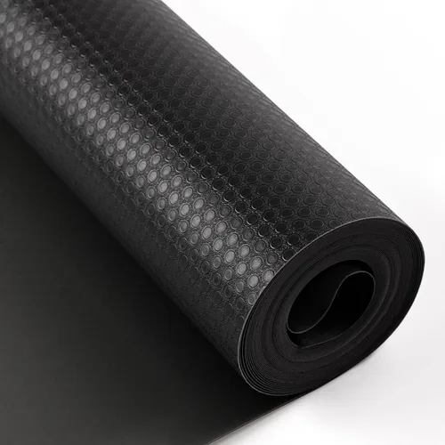 Revestimientos negros para estantes de armarios de cocina, alfombrilla para cajones no adhesiva, revestimientos para refrigerador, manteles