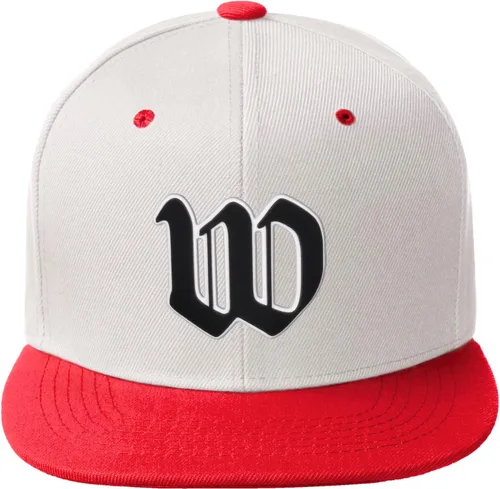 Miniatura 1441 de Daxton Gorra clásica con visera de billete plano con letras del alfabeto inglés antiguo de la A a la Z