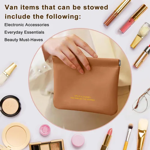 Miniatura 18 de Bolsa de cuero para anillos, funda para anillos de boda, bolsa para anillos de compromiso, almacenamiento de joyas para novios, portador de anillos
