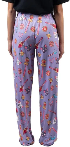 Miniatura 4 de Bioworld Sailor Moon - Pantalones de dormir con estampado, Multicolor