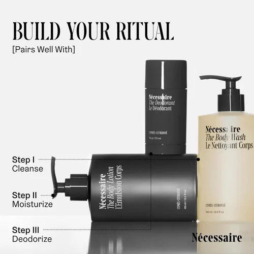 Miniatura 8 de Nécessaire The Deodorant Cyprès-Citronné Natural Aluminum-Free Deodorant For Women & Men. Extra Strength Treatment with Mandelic Acid. Free of