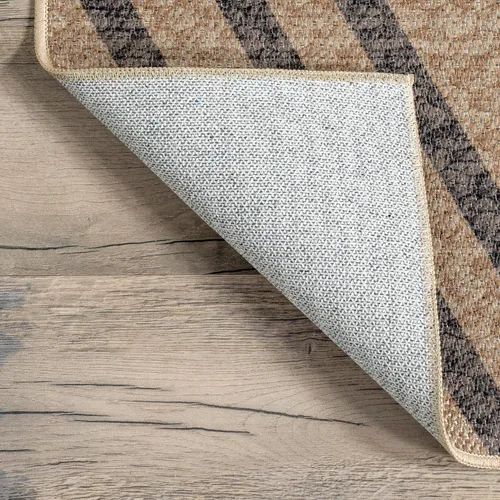 Miniatura 4 de nuLOOM Kasie Natural - Alfombra de 5 x 8 pies, lavable a máquina, antideslizante, para sala de estar, dormitorio, habitación de los niños, 2-Natural