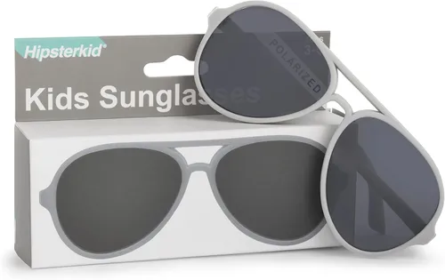 Miniatura 2 de Hipsterkid Baby Aviator Sunglasses - Toddler Polarized Sunglasses with Shatter-Resistant Lenses and Stay-On Strap