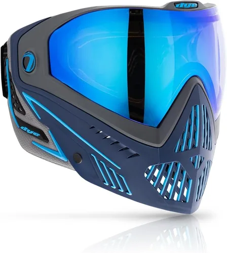 Miniatura 7 de Dye i5 Gafas de paintball – Lente térmica antivaho – Correa GSR Pro, orejas formadas por compresión – Protección facial profesional Ónix/Oro 2020