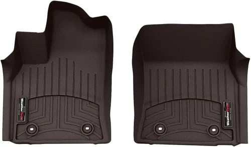 Miniatura 11 de WeatherTech Revestimientos de suelo personalizados para Toyota Tundra Hybrid, Tundra, Tundra - 1ª fila (4417081), negro