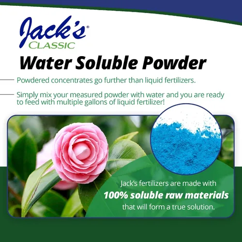 Miniatura 5 de Jack's Classic Fertilizante soluble en agua especial ácido 17-6-6 con micronutrientes para promover el crecimiento vegetativo y floraciones