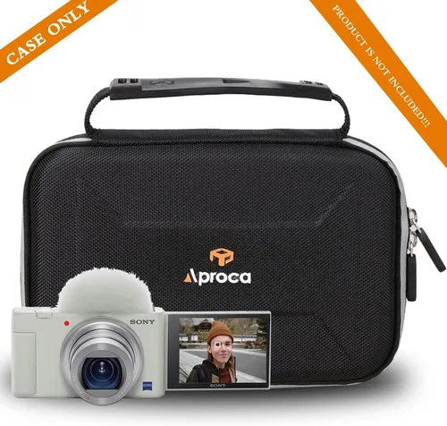 Miniatura 5 de Aproca Funda compatible con cámara digital Sony ZV-1, bolsa de almacenamiento portátil para kit de accesorios de vlogger (solo funda)