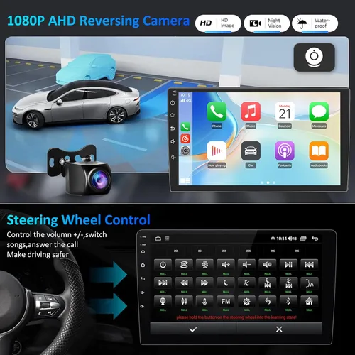 Miniatura 4 de Actualización de radio de coche 4G+64G para Ford F150 2009-2014: estéreo de coche Android 15 para radio F150 con pantalla táctil de 9 pulgadas
