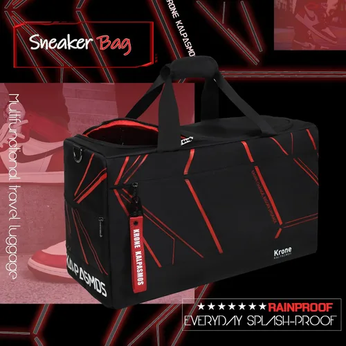Miniatura 2 de Bolsa de viaje para zapatos deportivos, maleta de zapatos para viajes, bolsa de gimnasio, bolsa de deporte, una bolsa de viaje multifuncional con 3