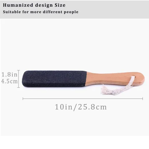 Miniatura 5 de LEKESI - Lima de piedra pómez para retirar callosidades y piel muerta de los pies, herramienta para exfoliar y masajear los pies, se usa con pies