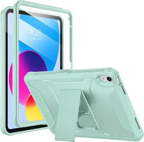 Miniatura 28 de Funda Soke para iPad (A16) de 11ª generación de 11 pulgadas 2025, iPad de 10ª generación de 10.9 pulgadas 2022, con protector de pantalla