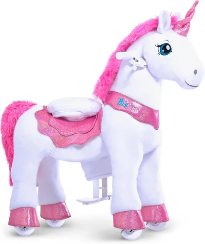 Miniatura 17 de PonyCycle Pony Cycle 4-7 caballo de montar con resorte, juguete de caballo balancín, modelo esencial E (89.9 cm de altura/tamaño 4) juguetes de Negro
