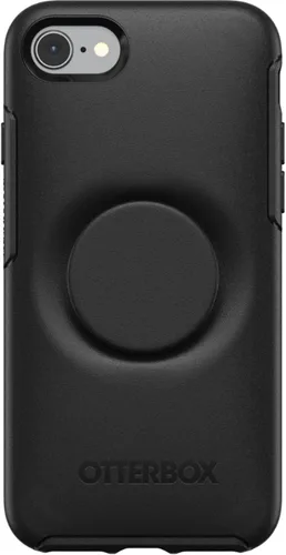 Miniatura 3 de OtterBox + Funda Pop Symmetry Series para iPhone SE (2020), iPhone 8, iPhone 7 (no Plus), embalaje al por menor - Negro