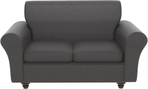 Miniatura 28 de Fundas elásticas para silla, fundas elásticas para sillón de 2 piezas, fundas de sofá lavables con diseño floral para sillón, protector de muebles
