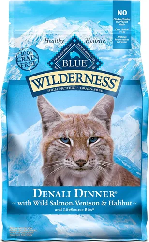 Miniatura 14 de Blue Buffalo Wilderness Alimento seco para gatos adultos, receta de las Montañas Rocosas, receta sin pollo y sin granos hecha con ingredientes