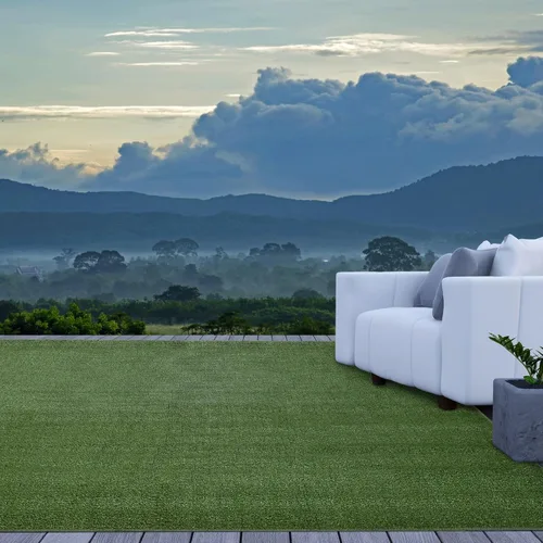 Miniatura 11 de iCustomRug - Alfombras de césped artificial para interiores y exteriores, muchos tamaños personalizados y anchos, bordes acabados con dobladillos a