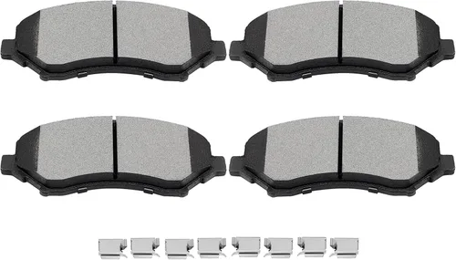 Miniatura 34 de ECCPP - Juego de 4 pastillas de freno de disco de cerámica traseras para 1994 1995 1996 1997 1998 1999 2000 2001 2002 2003 2004 para Ford Mustang