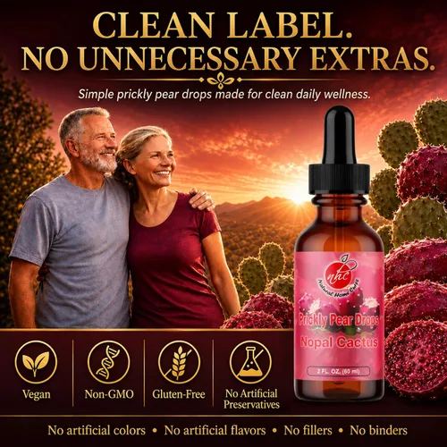Miniatura 6 de Gotas de nopal, suplemento líquido concentrado de fruta de cactus Nopal con vitamina B12, betalaínas, vitaminas y oligominerales, 2 onzas líquidas