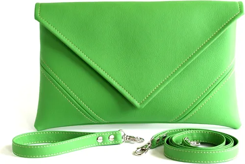 Bolso de embrague de dama de honor hecho a mano, bolso de mano para boda, bolso de mano de novia, bolso de mano de cuero vegano, bolso de mano