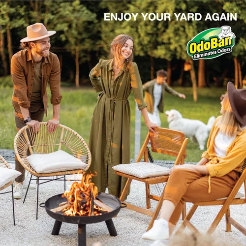 Miniatura 5 de OdoBan Eliminador de olores para exteriores y patios, fórmula respetuosa con las plantas, fabricado en los Estados Unidos, aroma fresco y limpio