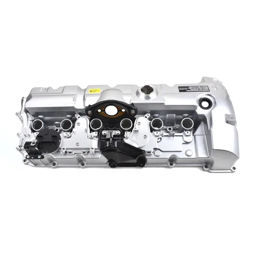 Miniatura 7 de Tapa de válvula de motor de aluminio con junta compatible con BMW 128i 2006-2013 328i 328ixDrive X3 323i 528i 528ixDrive X5 328x 264-935 11127552281