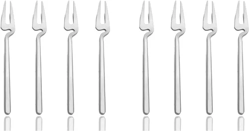 Miniatura 15 de JASHII 8 cucharas de mango largo para colgar, cuchara de té helado, cuchara de café, cucharas agitadoras de acero inoxidable 304 para té, postre