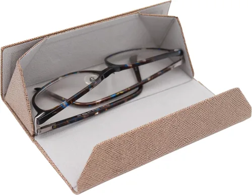 Miniatura 11 de Real Sic Funda para lentes de sol para hombres y mujeres, soporte magnético plegable para lentes de sol, inspirado en el color sólido