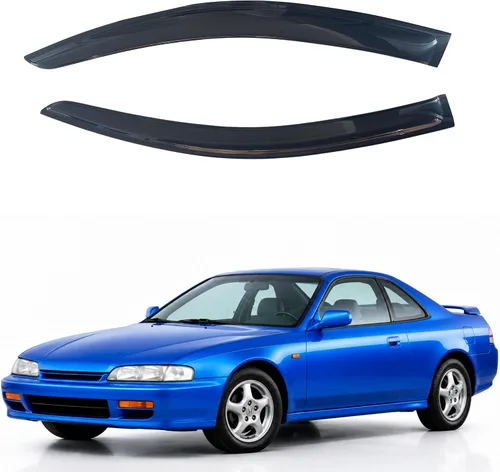 Miniatura 337 de IG - Visera para ventana para Ford Bronco y F150-F350 1980-1996, deflector lateral tipo cinta adhesiva, resistente, contra lluvia y viento