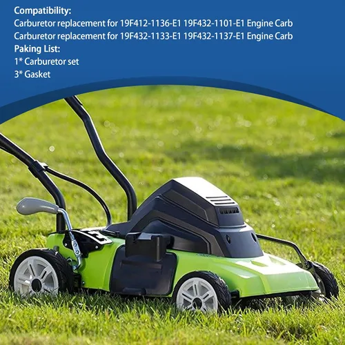 Miniatura 5 de WFLNHB Carburador 690115 690111 Reemplazo para 690119 694526 Motor de Generador de Tractor Carburador