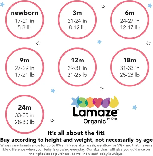 Miniatura 4 de Lamaze Organic Baby Pantalones deportivos de meter para bebé niño