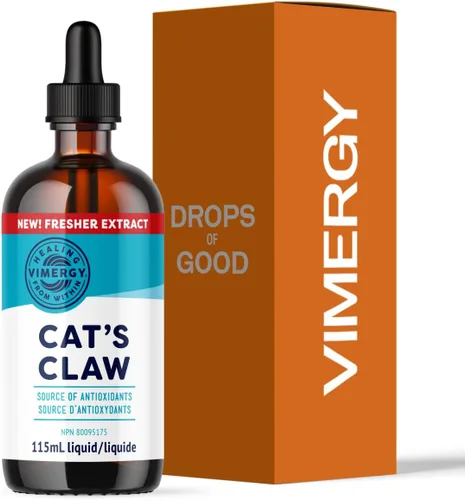 Vimergy USDA Organic - Líquido de garra de gato - Proporciona apoyo antioxidante* - Beneficia al sistema inmunológico* - Vegano, sin gluten, sin OMG