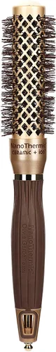 Miniatura 7 de Olivia Garden NanoThermic - Cepillo térmico redondo de cerámica + iones para el cabello, no eléctrico, cepillo profesional para cabello normal a