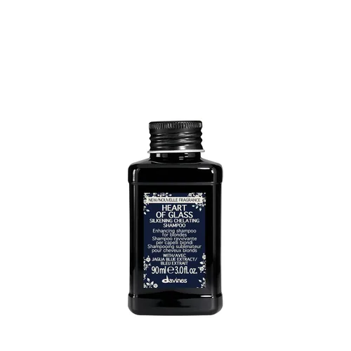 Miniatura 12 de Davines Heart of Glass Silkening Shampoo, Enhancing Blue Shampoo for Blonde & Silver Hair - Gentle Cleanser with Jagua Blue Extract Balances Tones