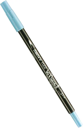 Miniatura 28 de Uchida 1122-C-3 Marvy Extra Fine Tip Le Plume II Rotulador de doble punta, azul