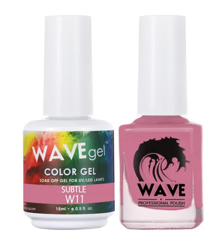 Miniatura 185 de WAVEGEL - Juego dúo de gel y esmalte de uñas a juego - Colección Simplicity - #P109 Blizzard I 0.5 onzas