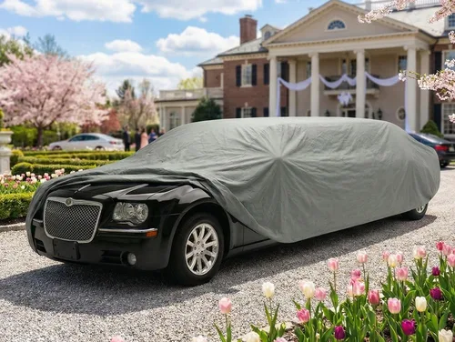 Miniatura 2 de CarsCover Limousine - Funda impermeable para automóvil Cadillac Lincoln Chrysler Limo (se adapta a 22.1 pies - 24 pies)