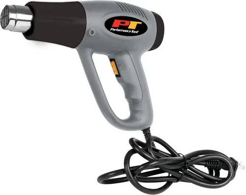 Miniatura 7 de Performance Tool W50076 Pistola de calor de 2 velocidades 1500W (300/500 Celsius) para quitar pintura, doblar tuberías, encoger PVC y más