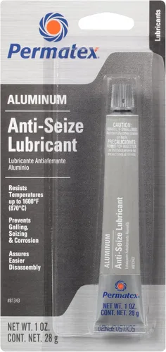Miniatura 2 de Permatex 81343 Lubricante antiagarrotamiento, tubo de 1 onza + grasa de ajuste dieléctrico 22058, tubo de 3 onzas