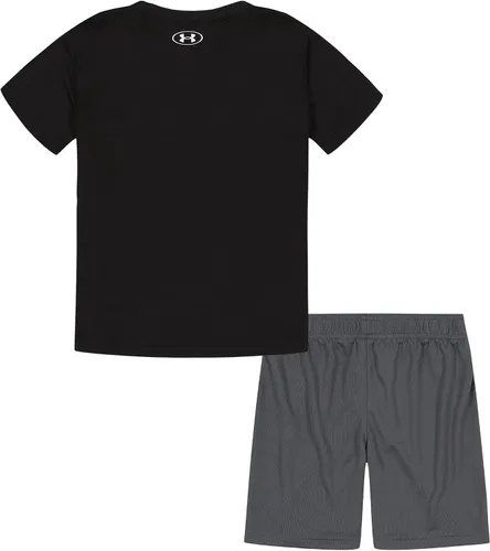 Miniatura 102 de Under Armour baby-girls Ua Terrazzo Leopard Heart SetShort Set